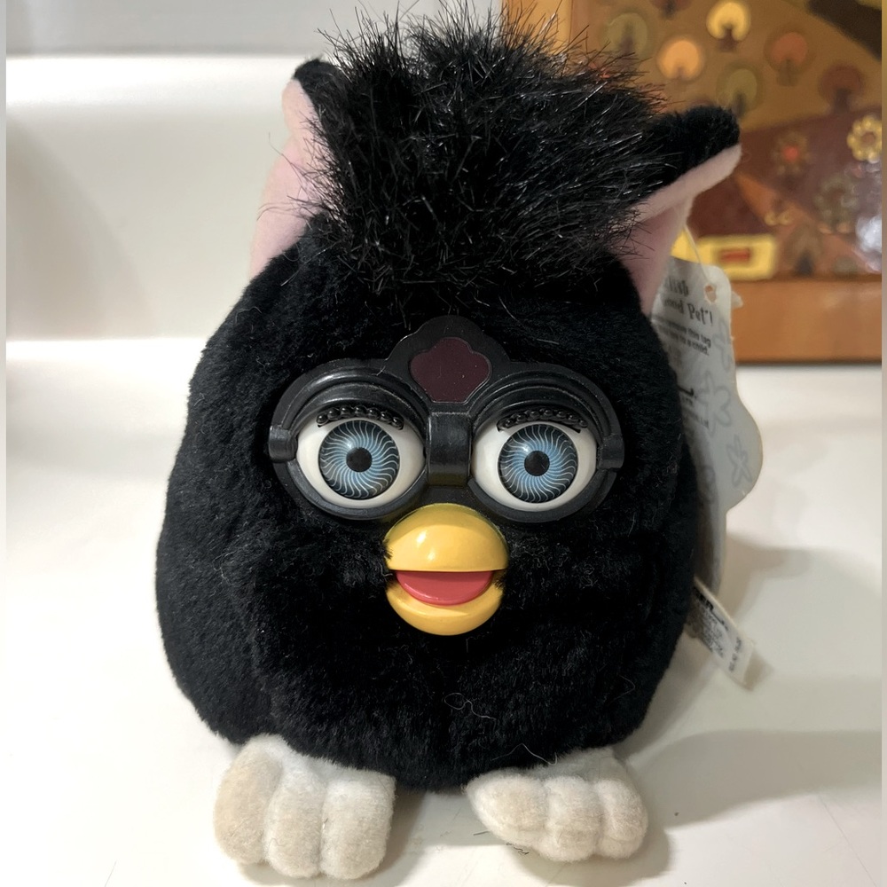 Furby Buddies Solid Black 1999 New With Tag